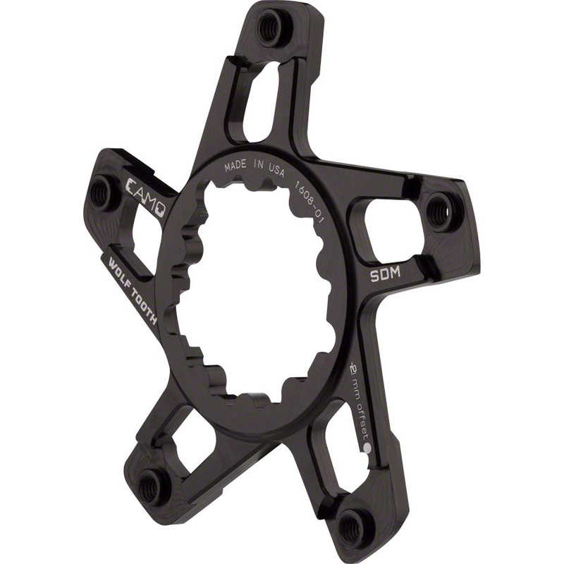 Wolf Tooth CAMO SRAM Direct Mount Spider  M2 BB30 49 mm Chainline/0mm Offset
