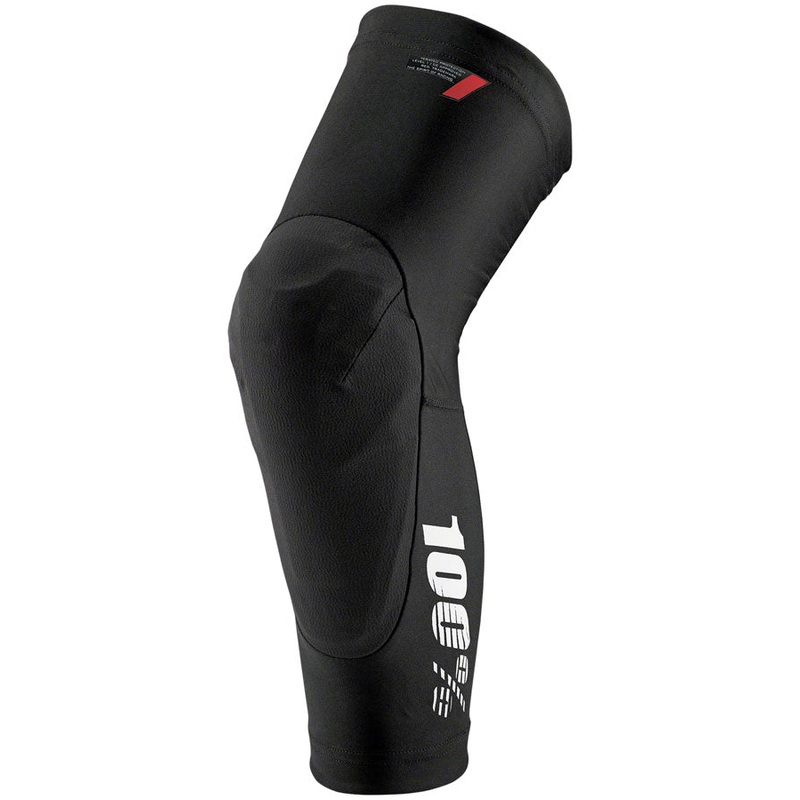 100% Teratec Knee Guards – Black X-Large