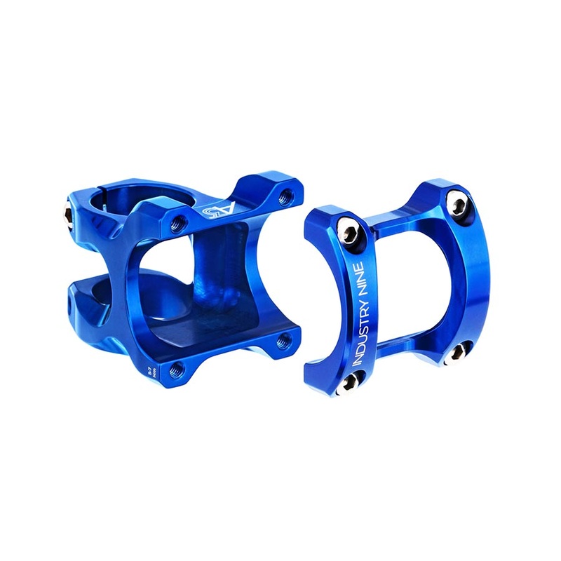 Industry Nine A35 Stem – 50mm 35mm Clamp +/-6 1 1/8″ Aluminum Blue