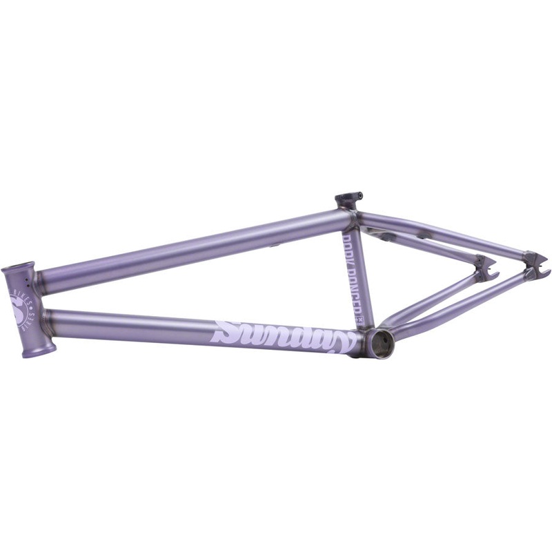 Sunday Park Ranger BMX Frame – 20.75″ TT Matte Frost Purple