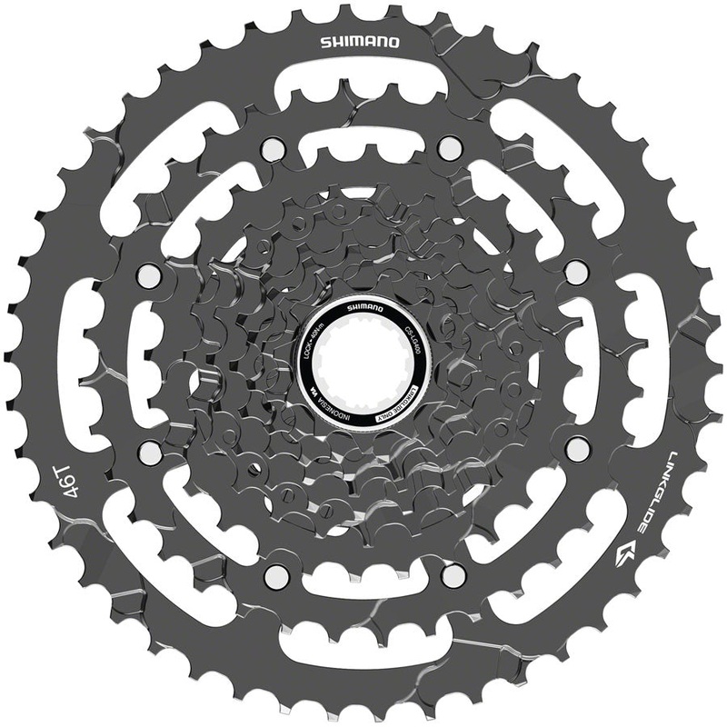 CUES  CS-LG400-9 Cassette – 9-Speed 11-46t LINKGLIDE Black