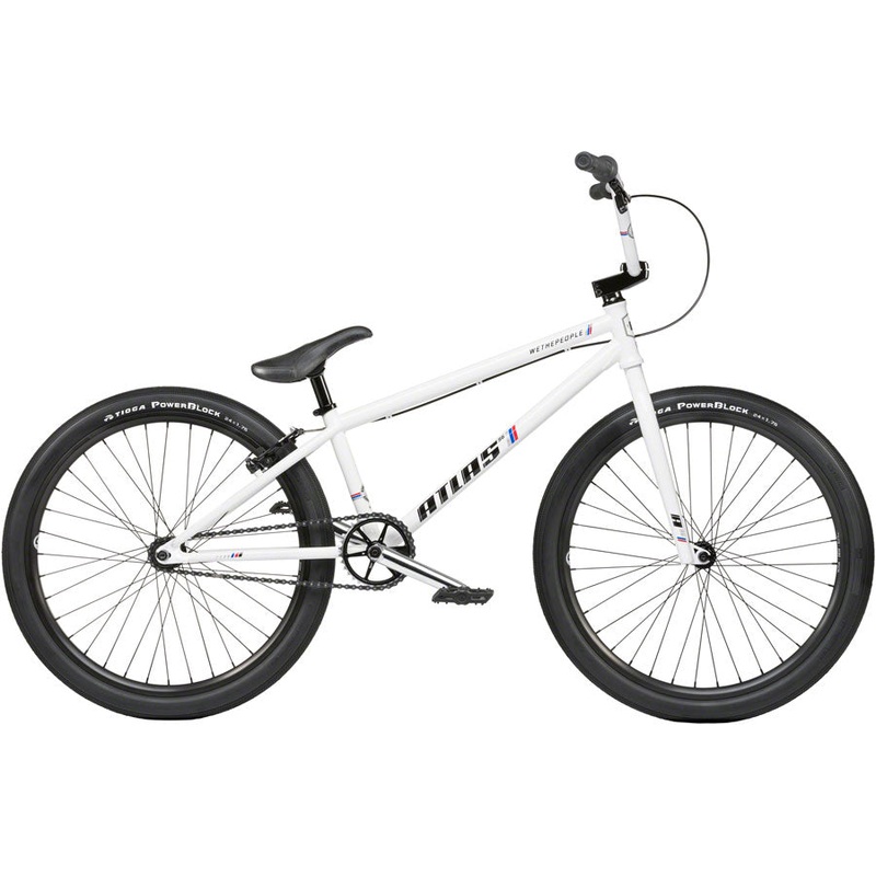 We The People Atlas 24″ BMX Bike – 21.75″ TT White