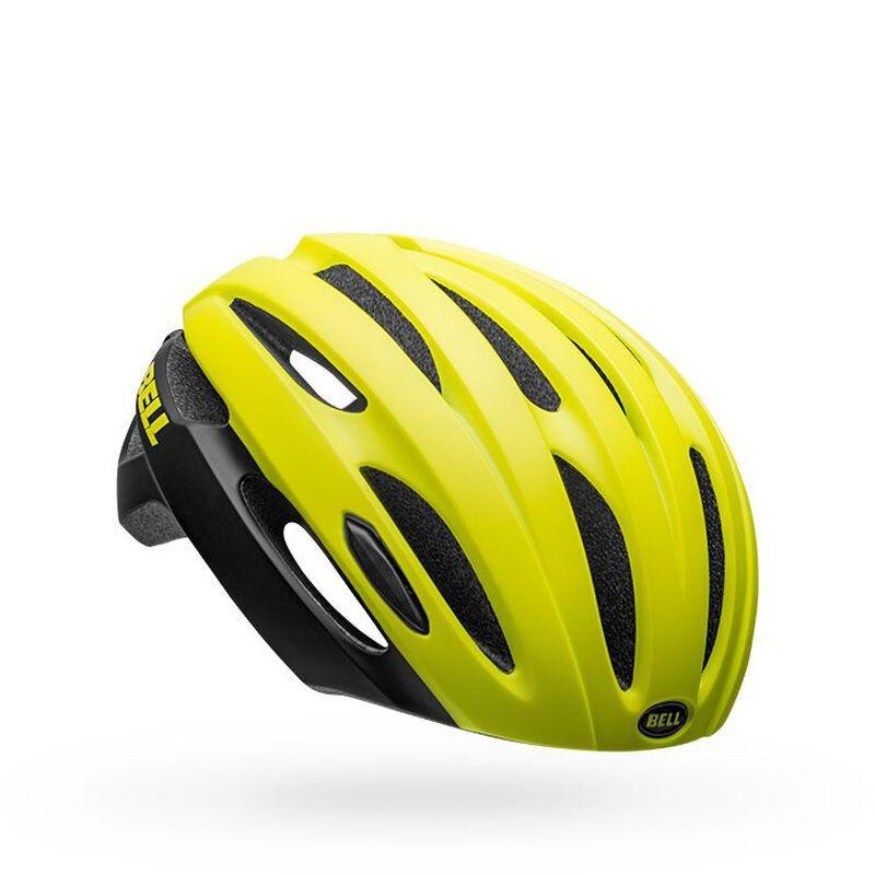 Bell Avenue LED Road Helmet – Matt-Gloss Hi-Viz-Black