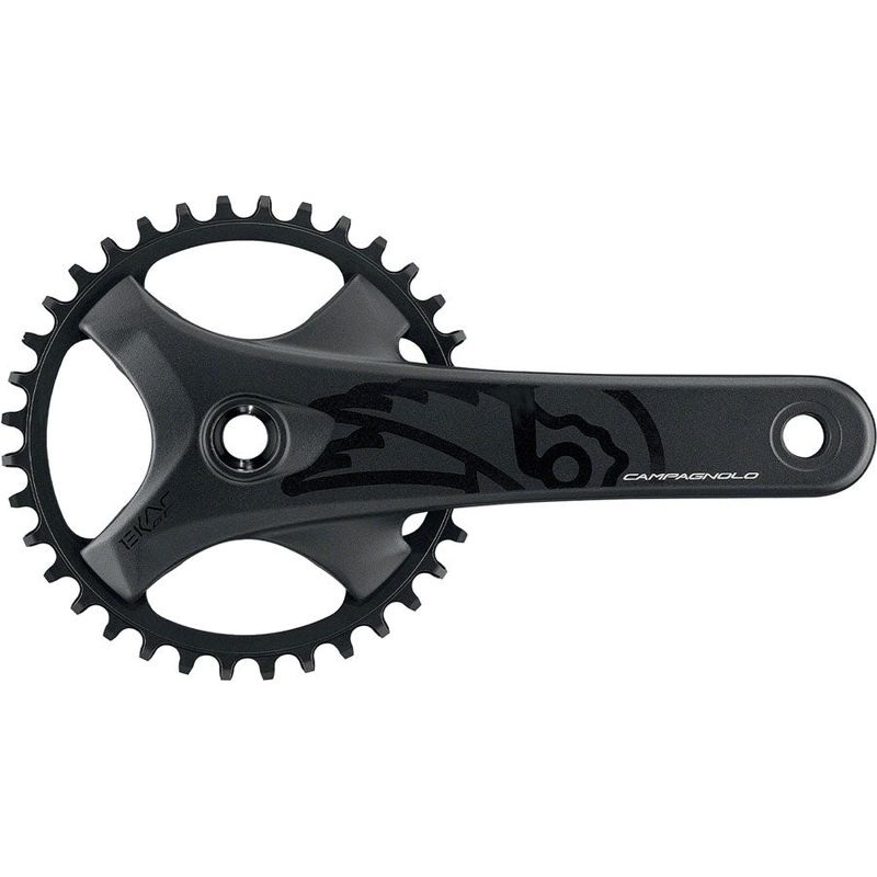 Campagnolo EKAR GT Crankset – 172.5mm 13-Speed 38t 123mm BCD Campagnolo Ultra-Torque Spindle Interface Black