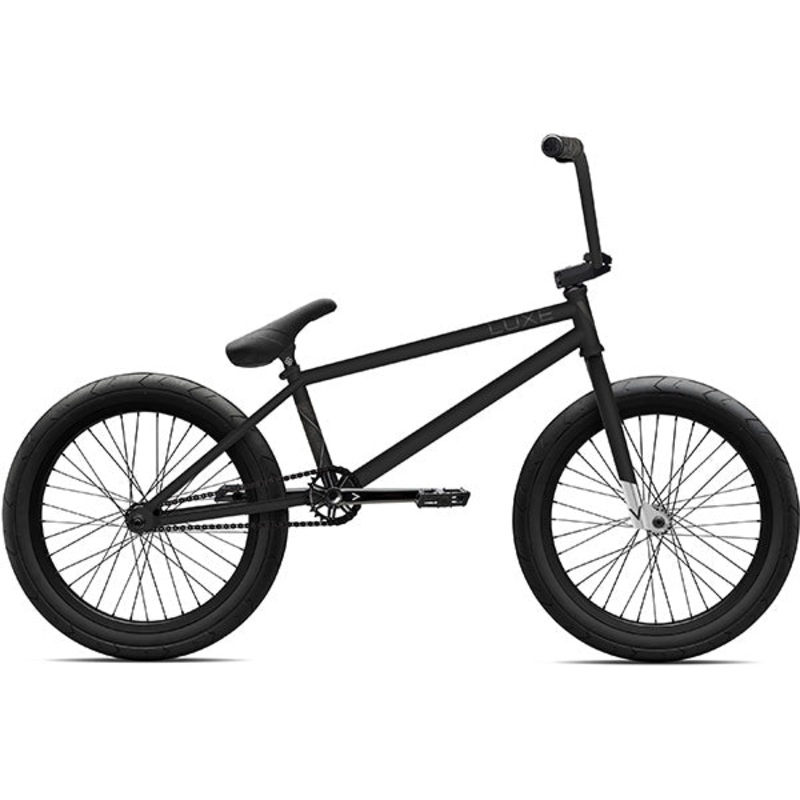 Verde Luxe FX RHD Bike-Matte Black W/Chrome