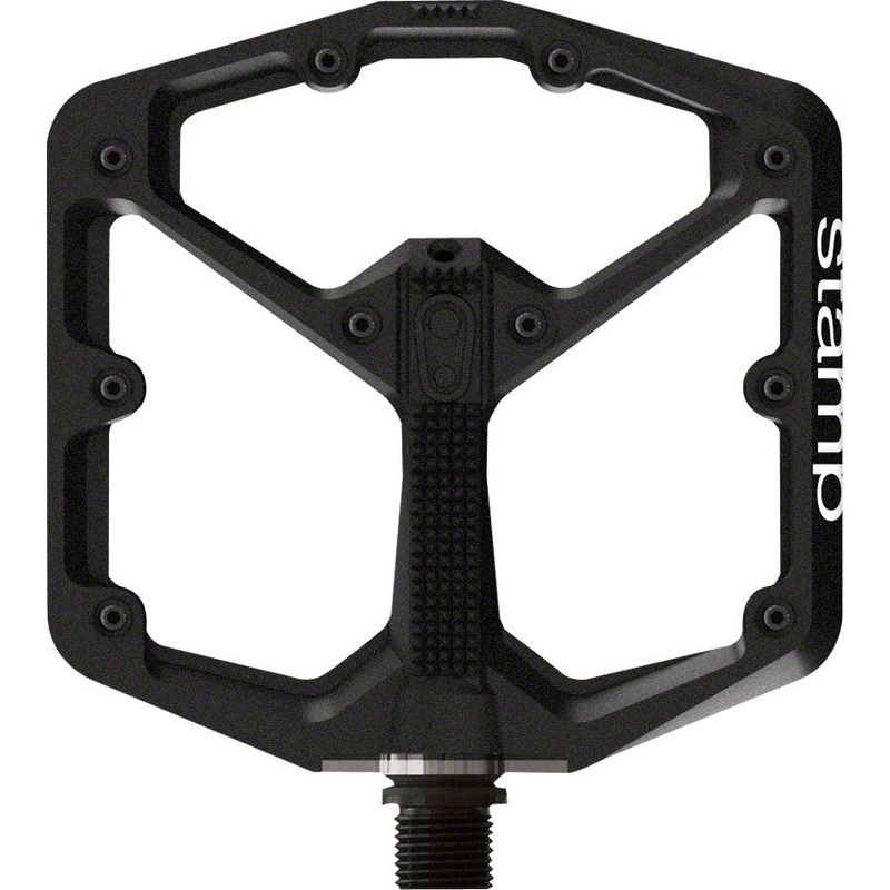 Crank Brothers Stamp 7 Platform Pedals 9/16″ Aluminum Body Hex Pins Black Large