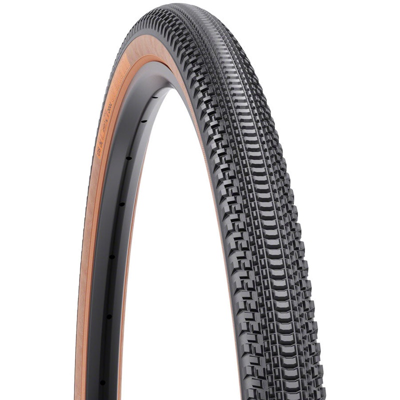 WTB Vulpine Tire – 700 x 40, TCS Tubeless, Folding, Black/Tan, Light/Fast Rolling, Dual DNA, SG