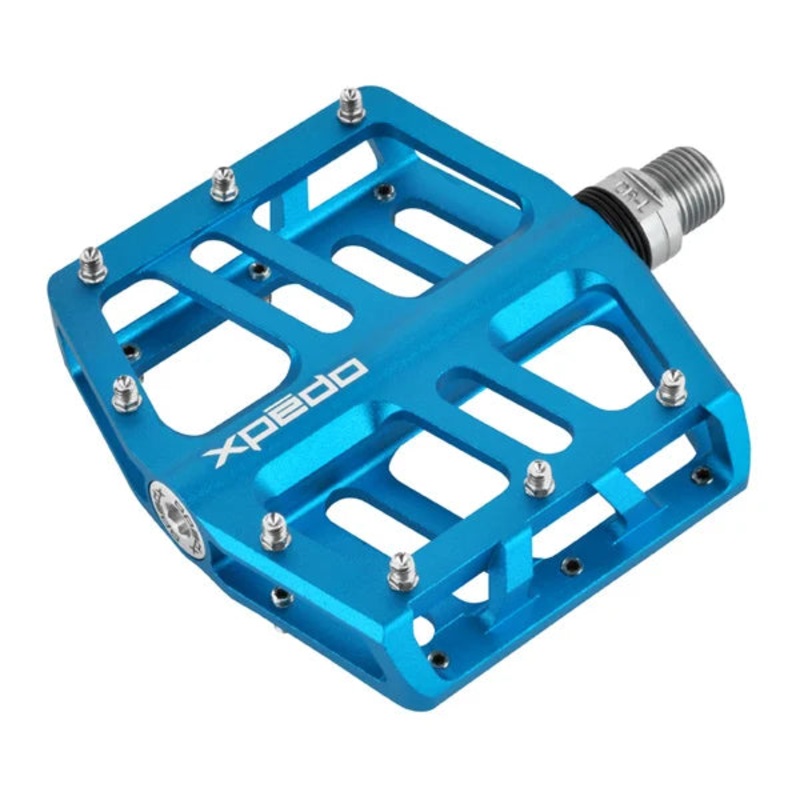 Xpedo JEK Platform Pedals – Blue