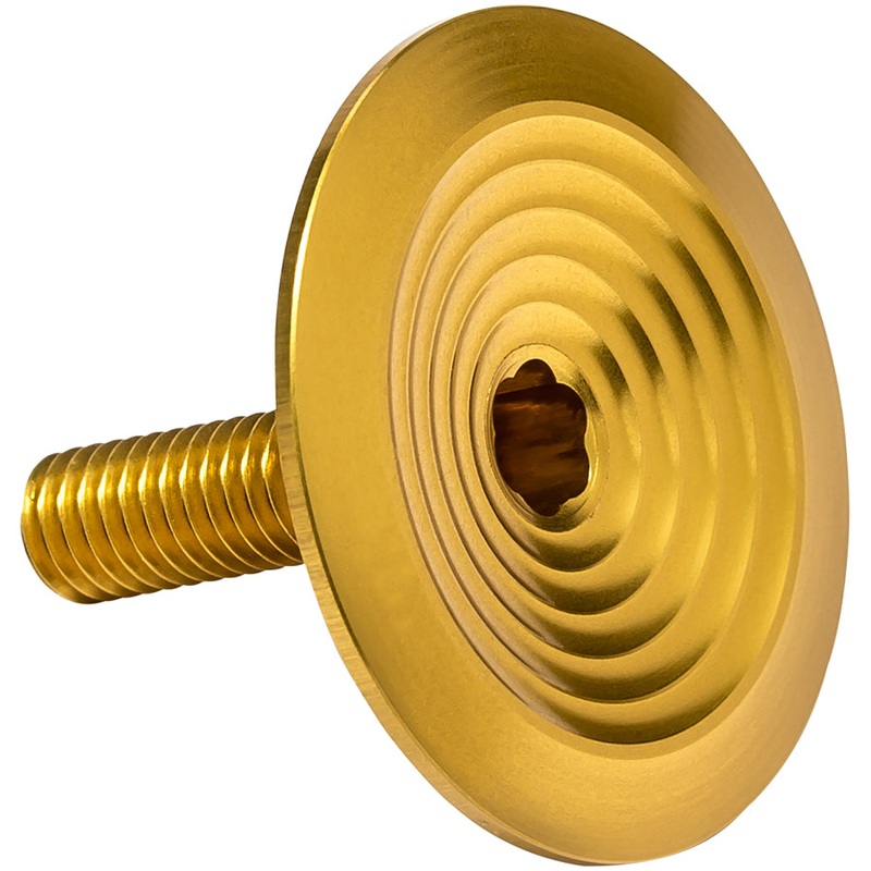 absoluteBLACK Integrated Headset Top Cap and Bolt – Gold