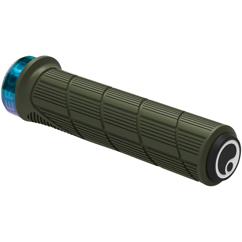 Ergon GD1 Evo Factory Grips – Frozen  Moss/Oil Slick, Lock-On