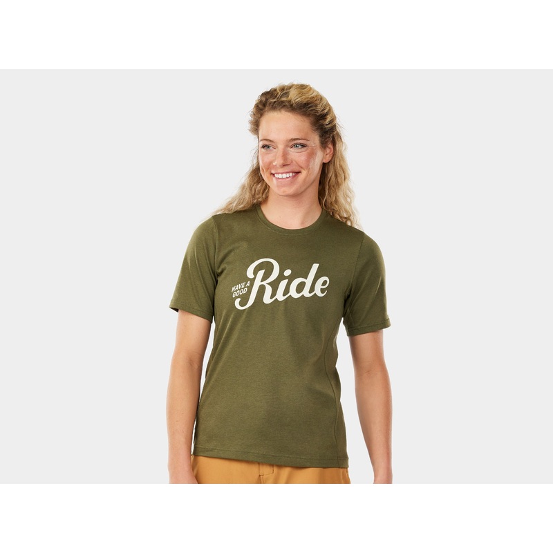 Shirt Trek Evoke Tech Tee Women XX-Large Black Olive
