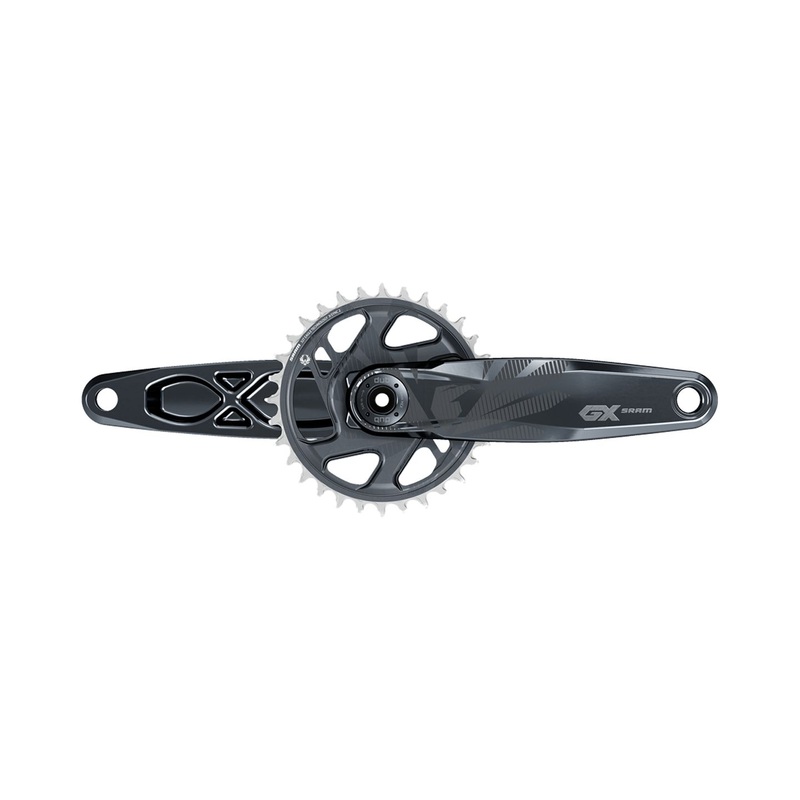 SRAM GX Eagle Boost Crankset – 165mm 12-Speed 32t Direct Mount DUB Spindle Interface Lunar 52mm Chainline