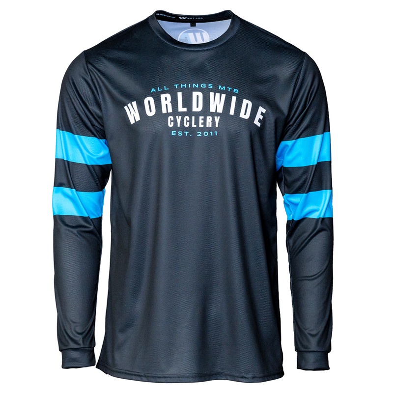Worldwide Cyclery Jersey – Classic Long Sleeve, Small