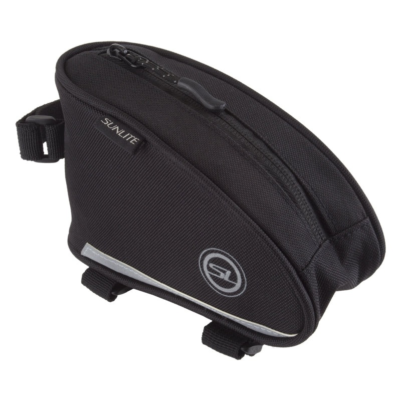 Sunlite Top Tube Bento Velcro Straps 6.7×2.4×3.9` 50 c.i. Black