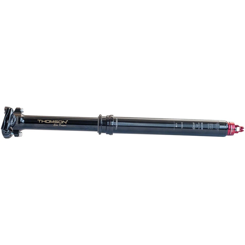 Thomson Covert Elite Dropper Seatpost – 31.6, 125mm, Black, Internal