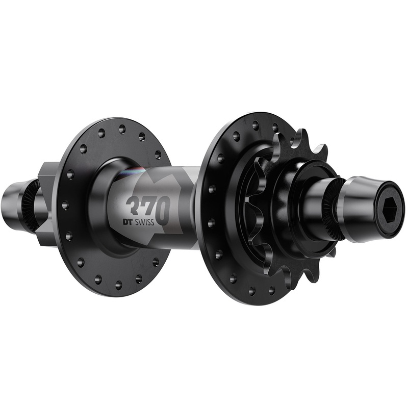 DT Swiss 370 DJ 6B Disc Rear Hub, 32h, 10x135mm nutted