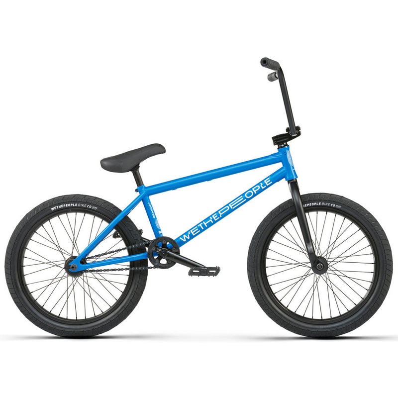 We The People 2023 Reason 20.75″TT BMX Freestyle Bike-Matte Blue