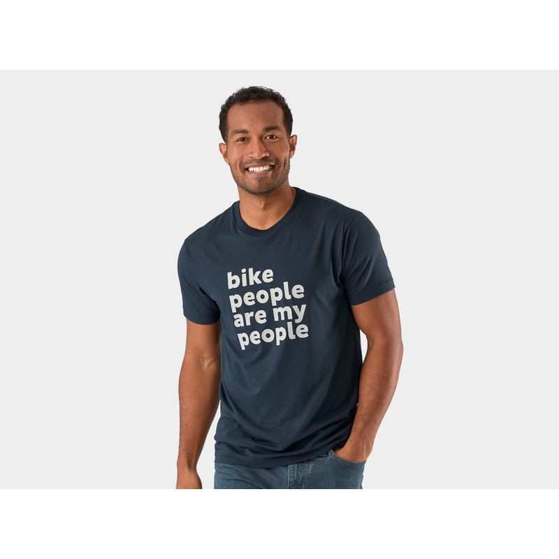 Shirt Trek Bike People Tee Small Navy