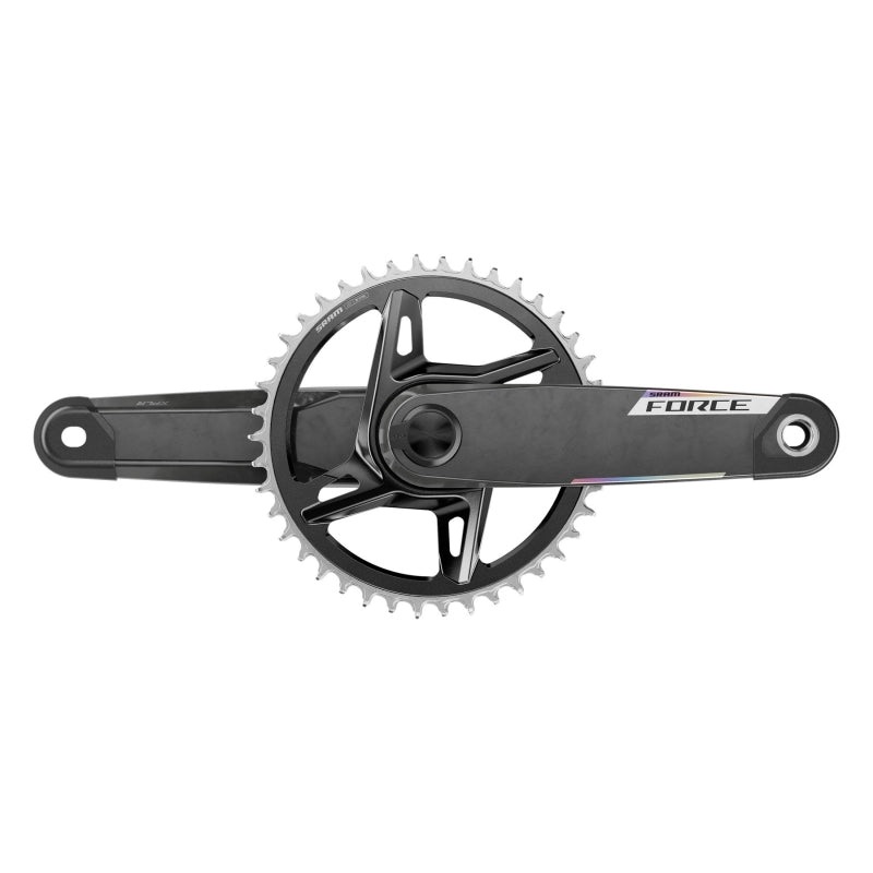 SRAM Force 1x XPLR AXS Power Meter Wide Crankset – 160mm 12/13-Speed 42t 8-Bolt Direct Mount DUB PM Spindle Carbon E1