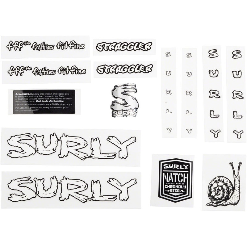 Surly Straggler Decal Set – White