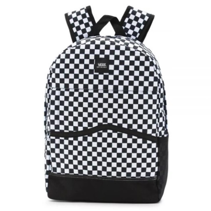 Vans Construct Skool Backpack – Black/White Checkerboard