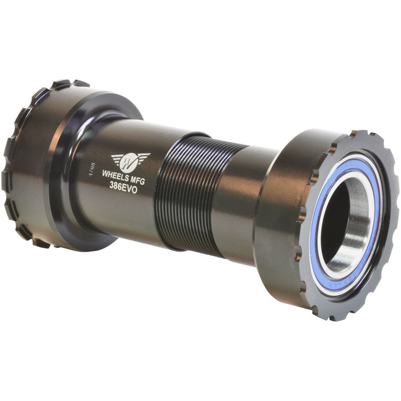 Wheels Manufacturing 386EVO BB ABEC-3 Bearings, For 24mm (Shimano) Cranks