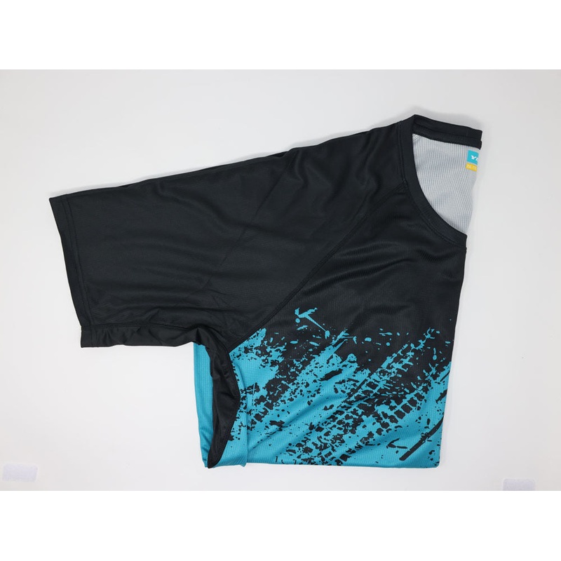 YETI LONGHORN S/S JERSEY TURQUOISE FADE – XL