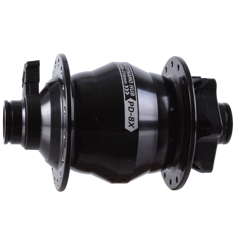 Shutter Precision PD-8X IS-Disc Front T-A Hub 15x110mm 32h – Black
