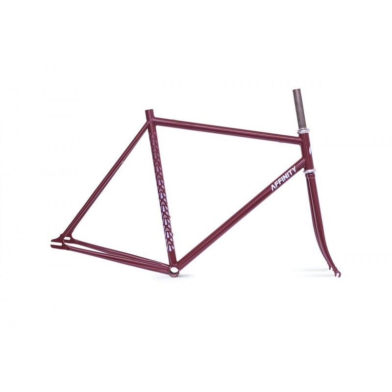 Affinity Metropolitan Track Frameset SM Crimson Sky