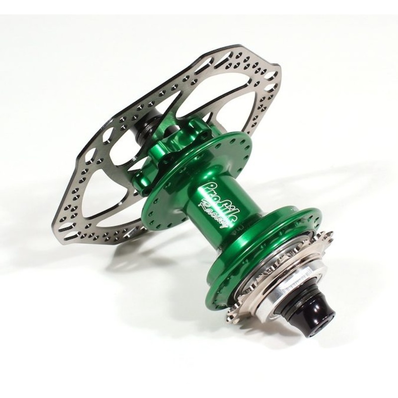 Profile Elite Disc Brake Cassette Rear Hub – Green