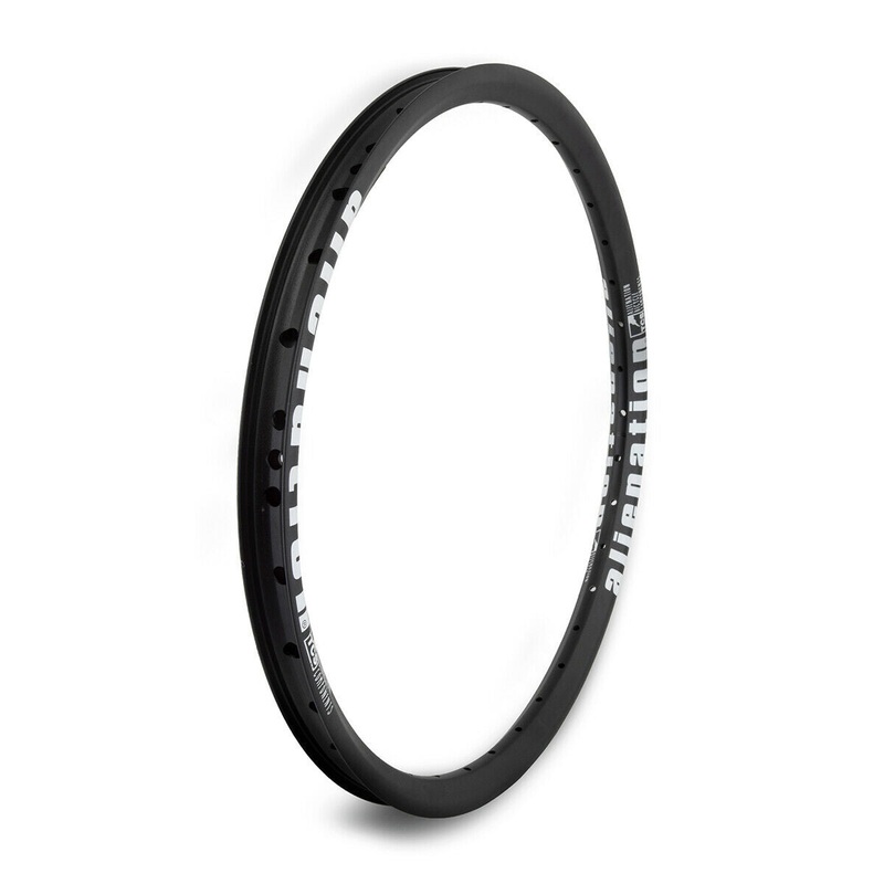 20″ (406mm) Alienation Mischief G69 TSC 2.0 Front Double Wall BMX Rim – 28h – Black