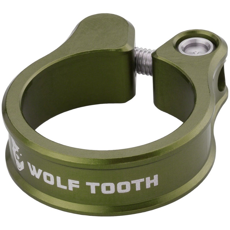 Wolf Tooth Seatpost Clamp – 31.8mm, Olive