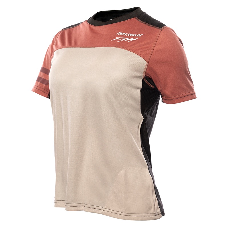 Alloy Sidewinder SS Women’s Jersey – Mauve/Cream