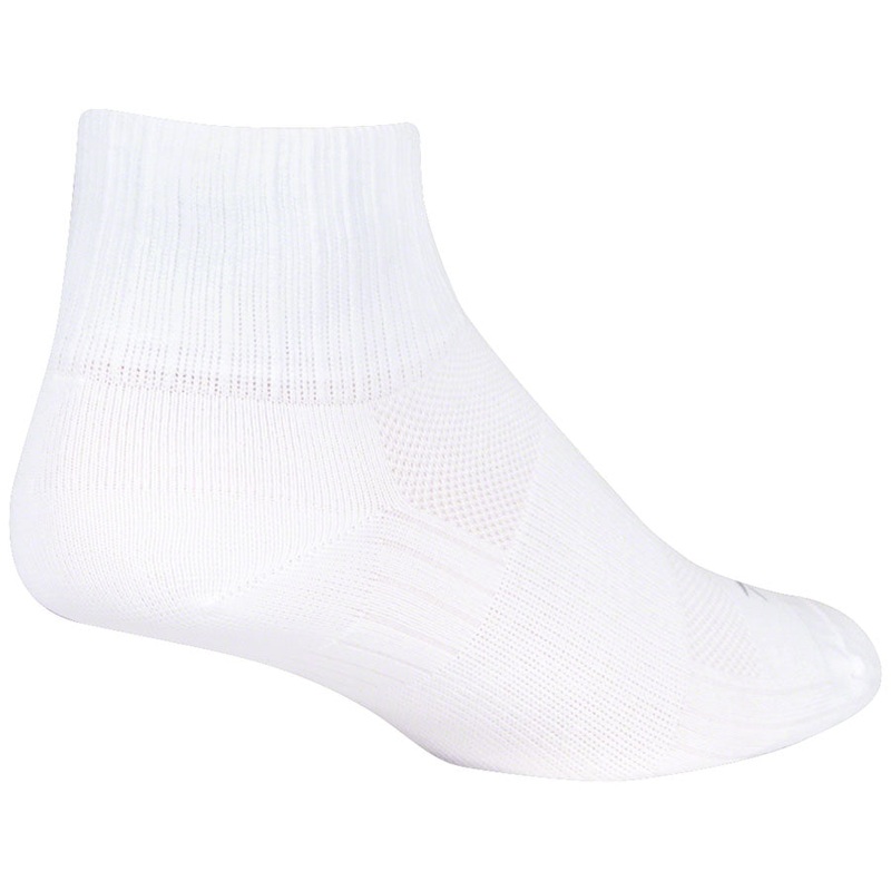 SockGuy SGX White Socks – 2.5″ Small/Medium