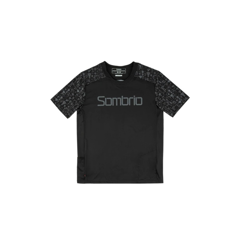 Sombrio Spur 2 Short Sleeve MTB Jersey – Mushroom Black