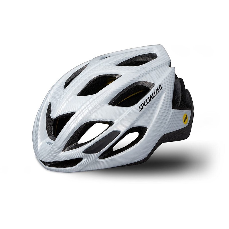 Specialized chamonix mips helmet gloss white med/lg