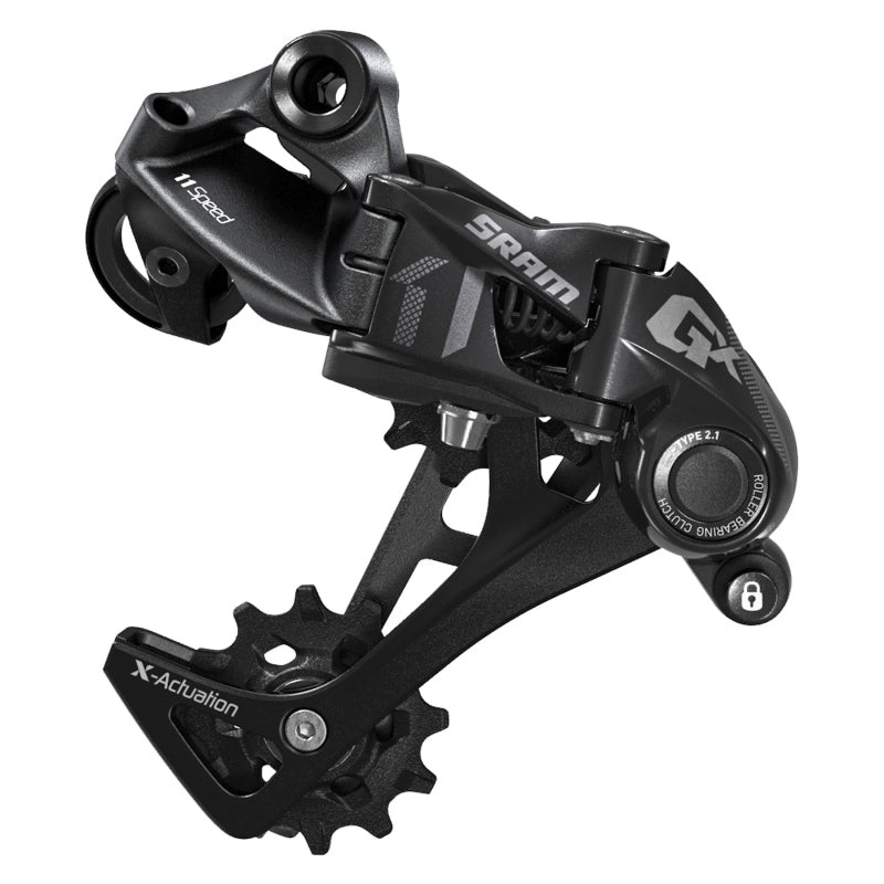 SRAM GX Rear Derailleur – 11 Speed Long Cage Black 1x With Clutch