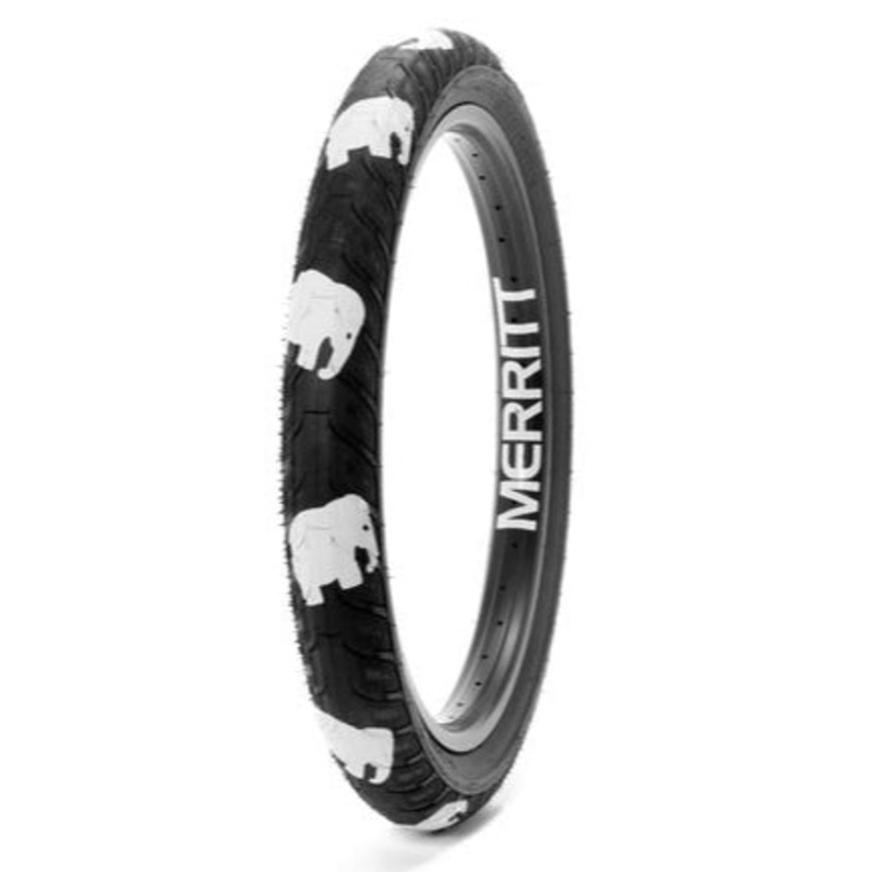 20×2.35 Merritt BMX Billy Perry/FTL Option “Slidewall” Tire – 110psi – Black & White