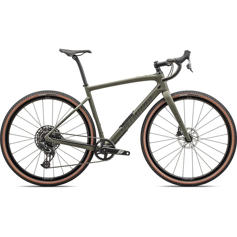 2025 Specialized diverge comp carbon bike satin oak green / smoke 49