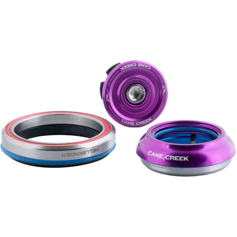 Cane Creek Hellbender 70 Headset – IS42/28.6/H9 Upper | IS52/40 Lower Tapered Purple