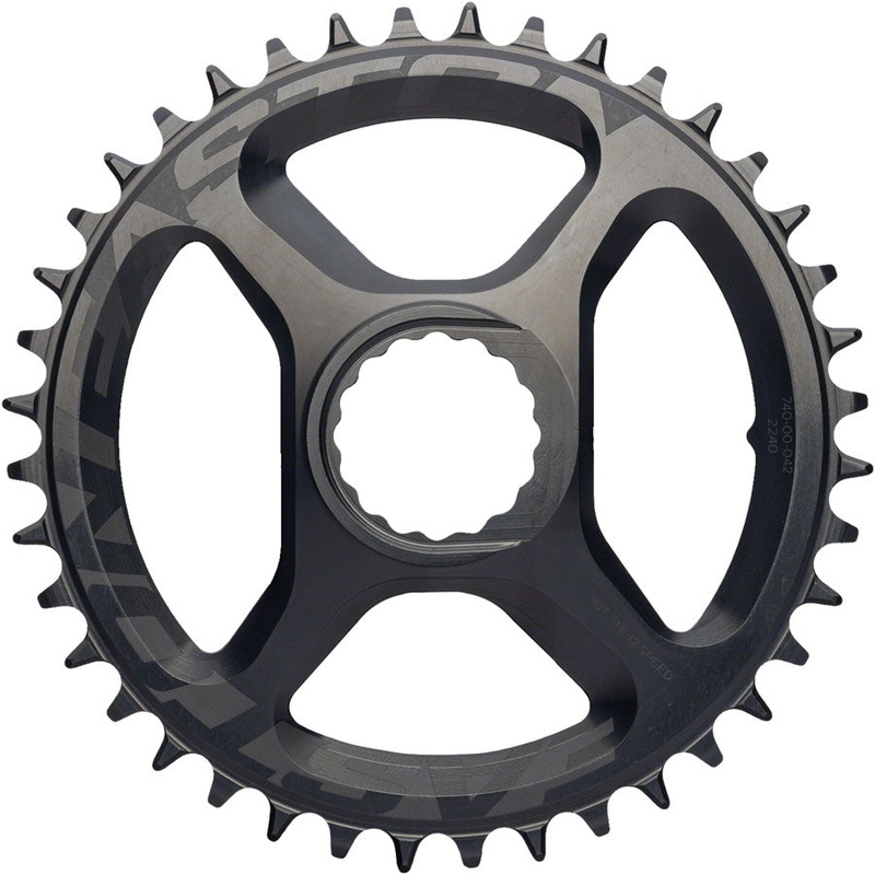 Easton Direct Mount Chainring – 40t, DM CINCH, For Shimano 12-Speed HG+ Compatible Chain, Black