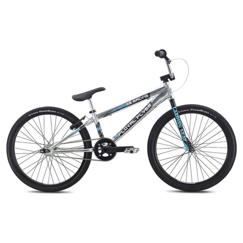 SE Racing Floval Flyer BMX Bike-24″-Polished