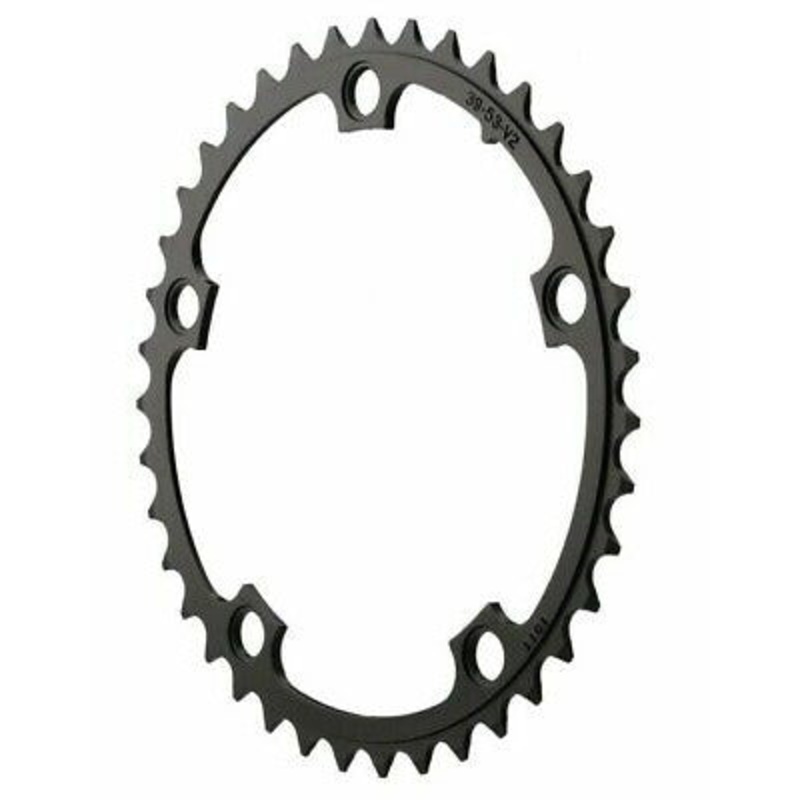 SRAM Truvativ 39T Chainring Road Black Chain Ring 130mm x 39 Alloy