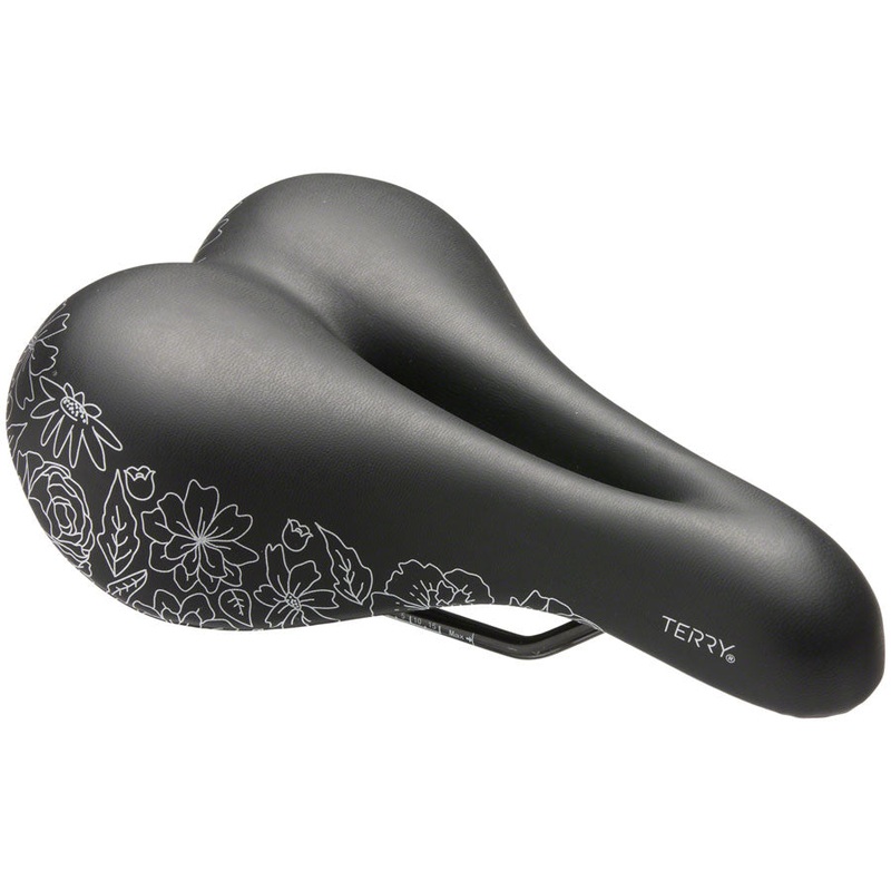 Terry Cite X Gel Saddle – Steel, Flower, Women’s