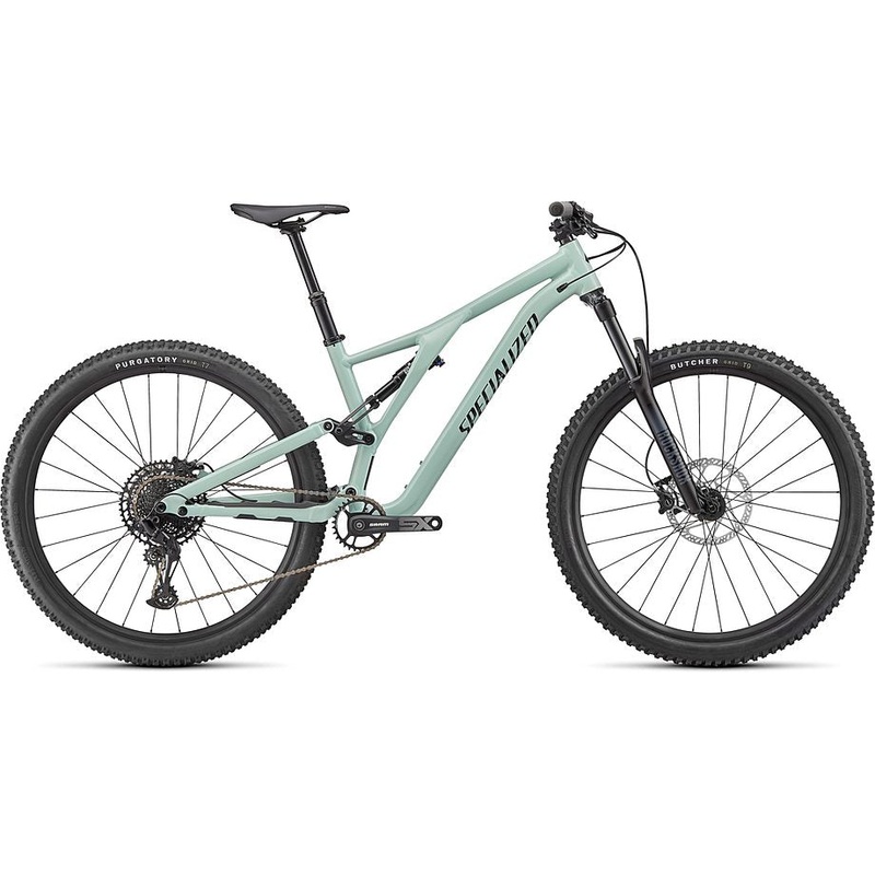 2024 Specialized Stumpjumper alloy bike gloss ca white sage / black s3