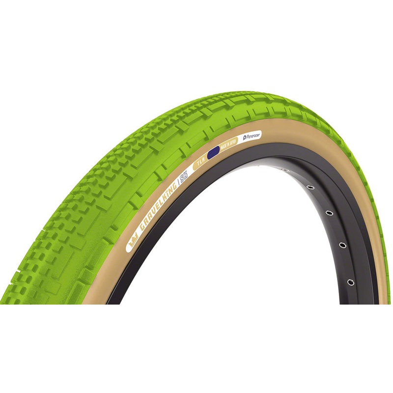 Panaracer GravelKing SK Tire – 700 x 45 Tubeless Folding Matcha/Brown