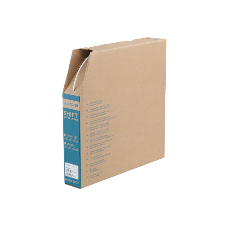 Shimano SP41 Cable Outer – 50m Box – White