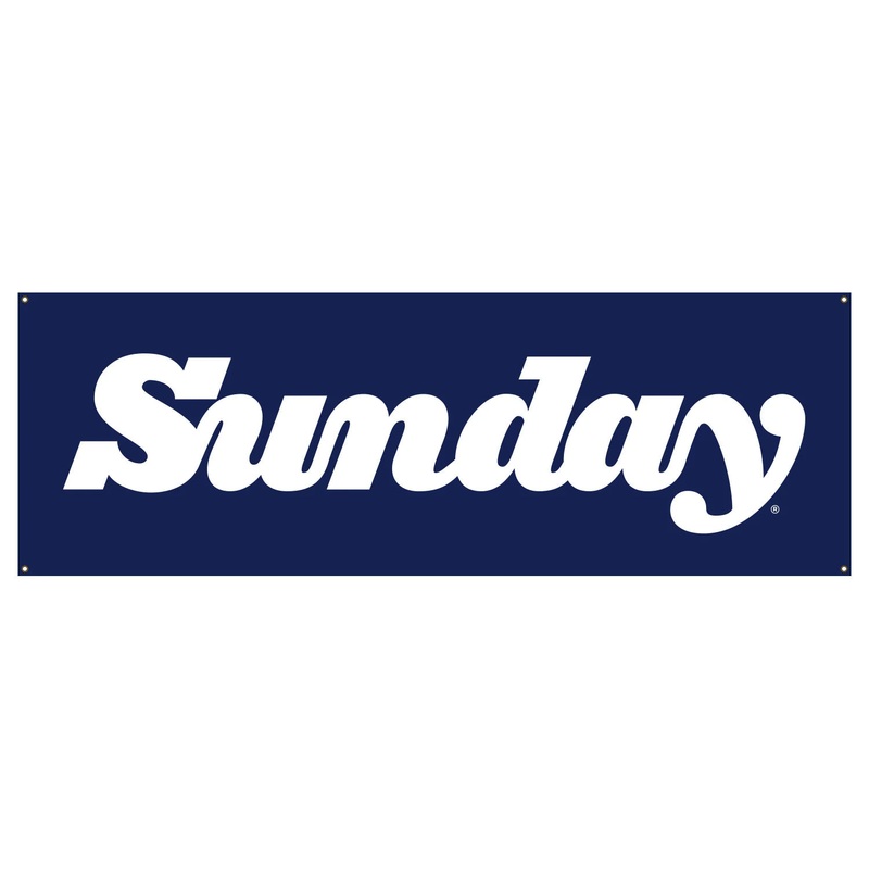 SUNDAY CLASSY BANNER – BLUE