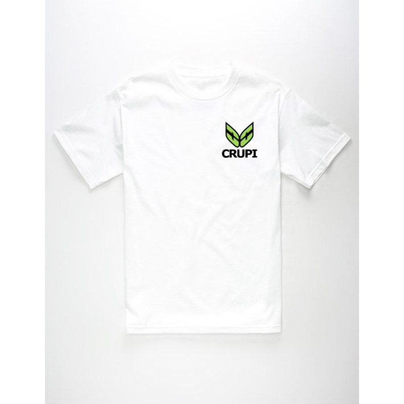 Crupi Pocket Logo T-Shirt – White