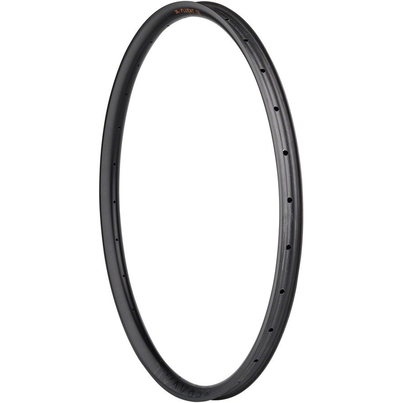 Teravail Fluent Mountain Rim – Front 29″ Disc Brake Matte Carbon 32H